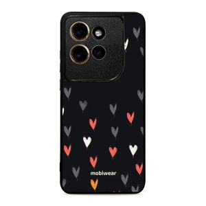 Lesklý kryt na mobil Motorola Edge 60 Neo - Mobiwear Glossy GP79G, srdíčka