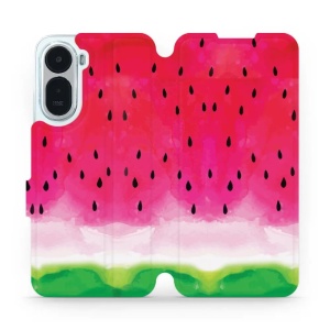 Flip pouzdro na mobil Xiaomi Redmi A7 Pro - Mobiwear V086S, melounek
