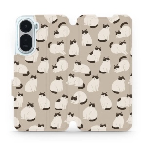 Flip pouzdro na mobil Xiaomi Redmi A7 Pro - Mobiwear V160S, kočičáci