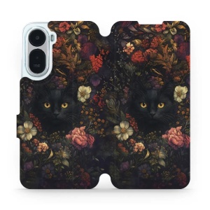 Flip pouzdro na mobil Xiaomi Redmi A7 Pro - Mobiwear V161S, temné kočky