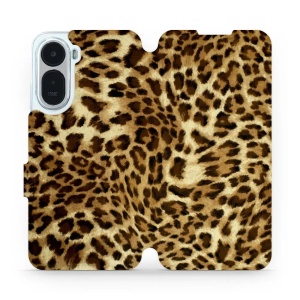 Flip pouzdro na mobil Xiaomi Redmi A7 Pro - Mobiwear VA33P, leopardí vzor