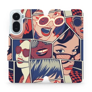 Flip pouzdro na mobil Xiaomi Redmi A7 Pro - Mobiwear VP18P, komiks