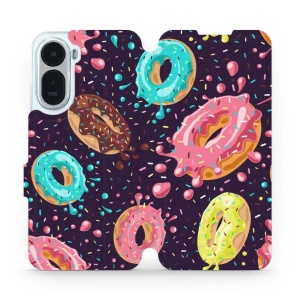Flip pouzdro na mobil Xiaomi Redmi A7 Pro - Mobiwear VP19S, donutky
