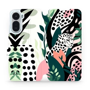 Flip pouzdro na mobil Xiaomi Redmi A7 Pro - Mobiwear VP53S, levhart