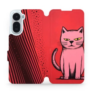 Flip pouzdro na mobil Xiaomi Redmi A7 Pro - Mobiwear VP54S, kocourek
