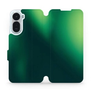 Flip pouzdro na mobil Xiaomi Redmi A7 Pro - Mobiwear VP61S, zelený odstín