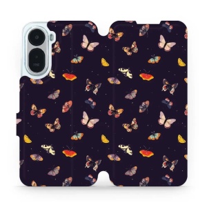 Flip pouzdro na mobil Xiaomi Redmi A7 Pro - Mobiwear VP78S, barevní motýlci