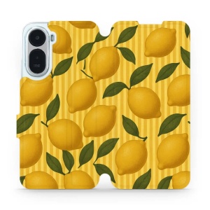 Flip pouzdro na mobil Xiaomi Redmi A7 Pro - Mobiwear VP81S, citrony