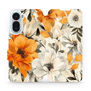 Flip pouzdro na mobil Xiaomi Redmi A7 Pro - Mobiwear VP75S, podzimní květy