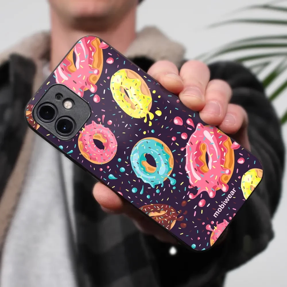 Lesklý kryt Mobiwear Glossy - Apple iPhone 15 - G046G - Donutky