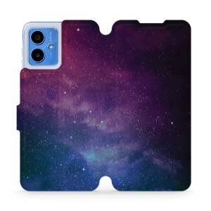 Flipové pouzdro Mobiwear - Motorola Moto G14 - V147P Mlhovina