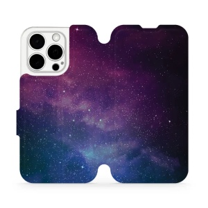 Flipové pouzdro Mobiwear - Apple iPhone 15 Pro - V147P Mlhovina