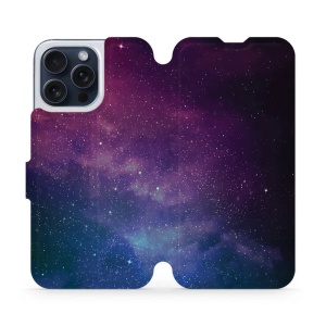 Flipové pouzdro Mobiwear - Apple iPhone 15 Pro Max - V147P Mlhovina