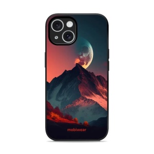 Lesklý kryt Mobiwear Glossy - Apple iPhone 15 - G007G Hora s měsícem