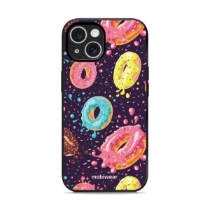 Lesklý kryt Mobiwear Glossy - Apple iPhone 15 - G046G - Donutky