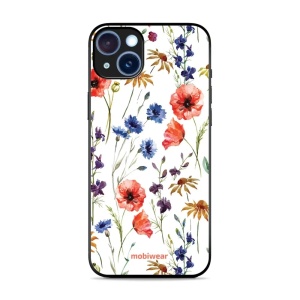 Lesklý kryt Mobiwear Glossy - Apple iPhone 15 Plus - G032G - Luční kvítí