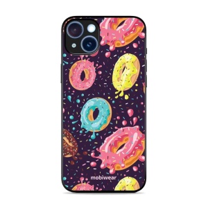Lesklý kryt Mobiwear Glossy - Apple iPhone 15 Plus - G046G - Donutky