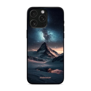 Lesklý kryt Mobiwear Glossy - Apple iPhone 15 Pro - G006G Hora s hvězdnou oblohou