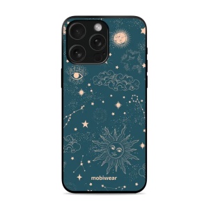 Lesklý kryt Mobiwear Glossy - Apple iPhone 15 Pro - G047G - Magický vesmír