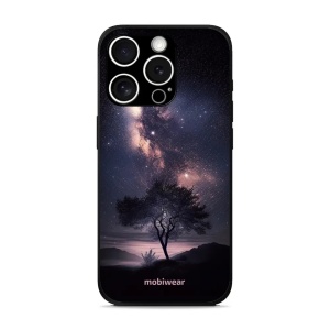 Lesklý kryt Mobiwear Glossy - Apple iPhone 15 Pro Max - G005G Strom s galaxií