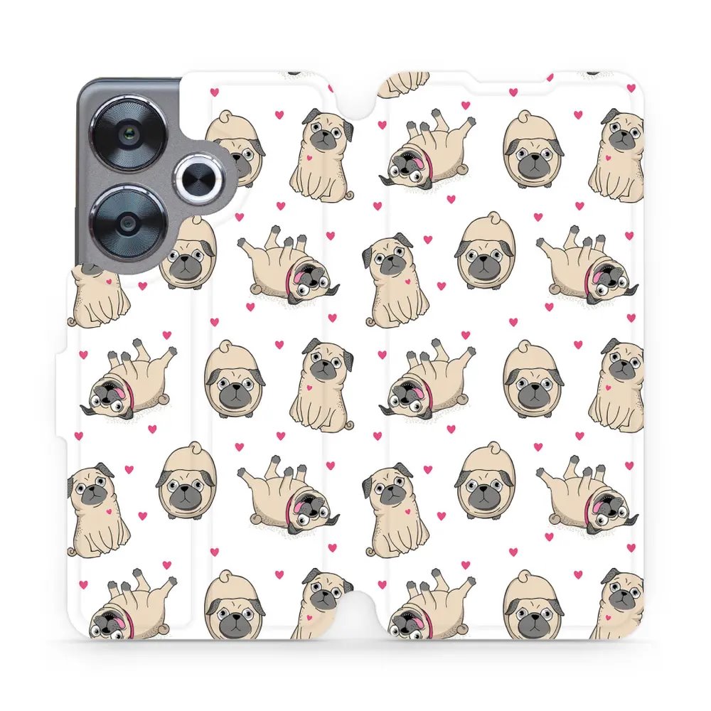 Flipové pouzdro Mobiwear - Xiaomi Poco F6 5G - M097P Mopsíci