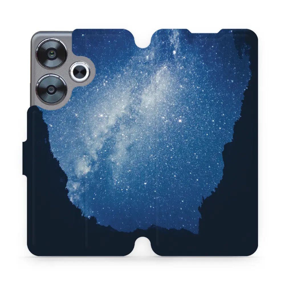 Flipové pouzdro Mobiwear - Xiaomi Poco F6 5G - M146P Galaxie
