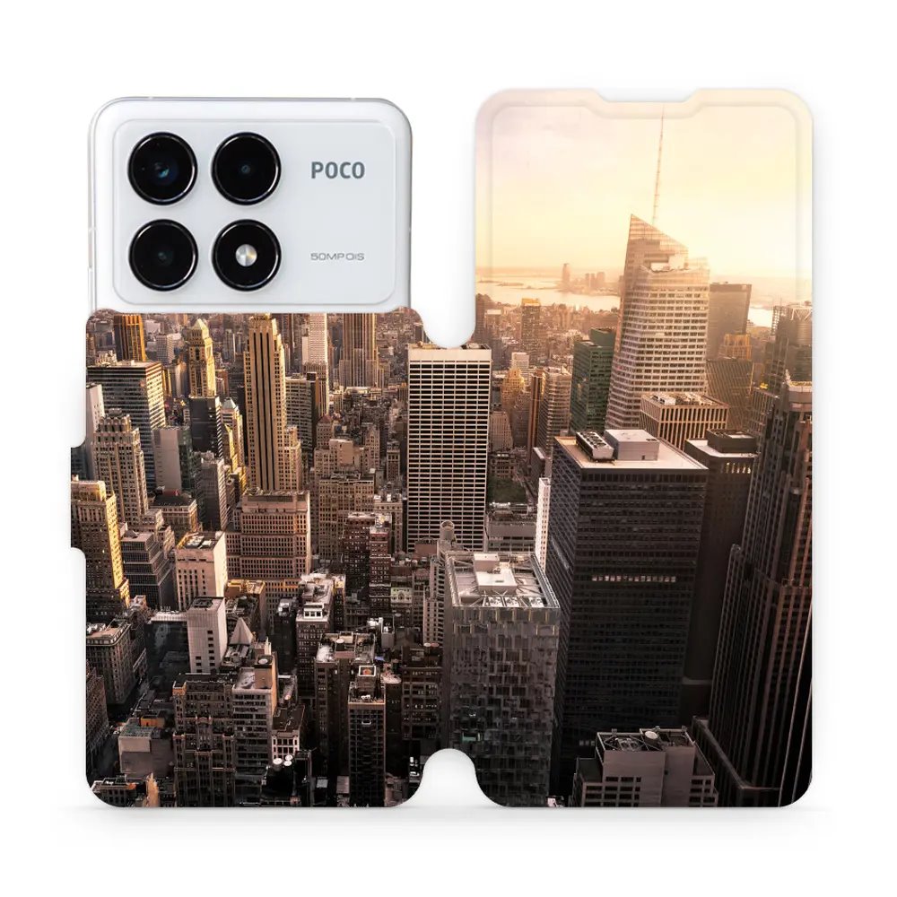 Flipové pouzdro Mobiwear - Xiaomi Poco F6 Pro 5G - M138P New York