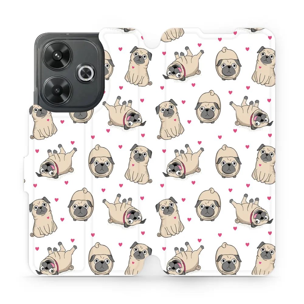 Flipové pouzdro Mobiwear - Xiaomi Redmi 13 - M097P Mopsíci