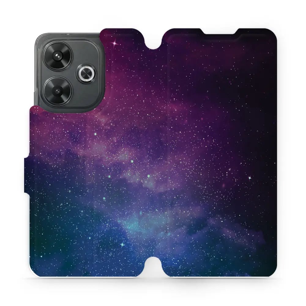 Flipové pouzdro Mobiwear - Xiaomi Redmi 13 - V147P Mlhovina
