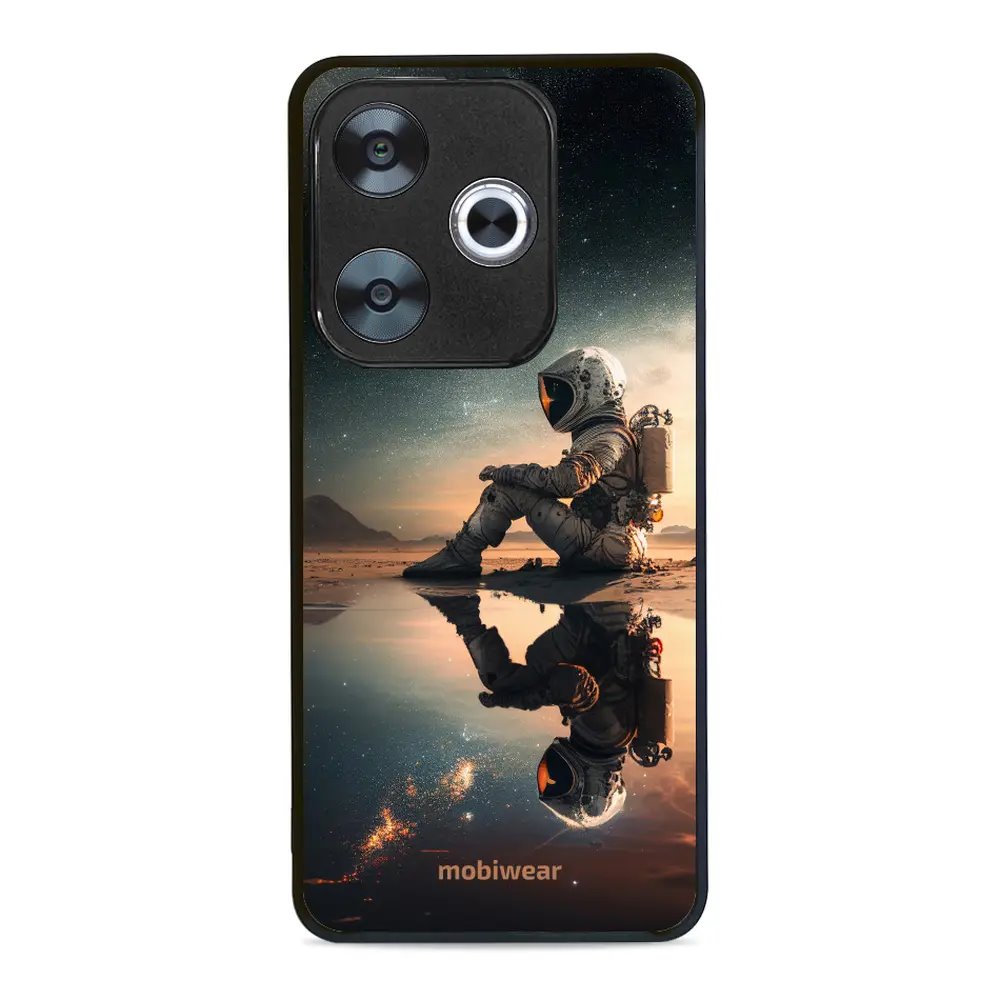 Lesklý kryt Mobiwear Glossy - Xiaomi Poco F6 5G - G003G Astronaut na samotce