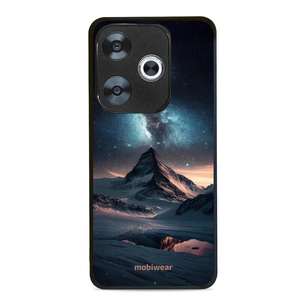 Lesklý kryt Mobiwear Glossy - Xiaomi Poco F6 5G - G006G Hora s hvězdnou oblohou