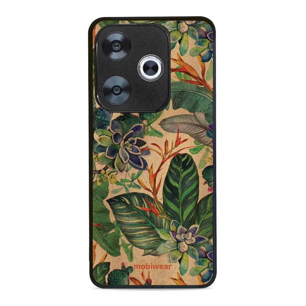 Lesklý kryt Mobiwear Glossy - Xiaomi Poco F6 5G - G036G - Sukulenty