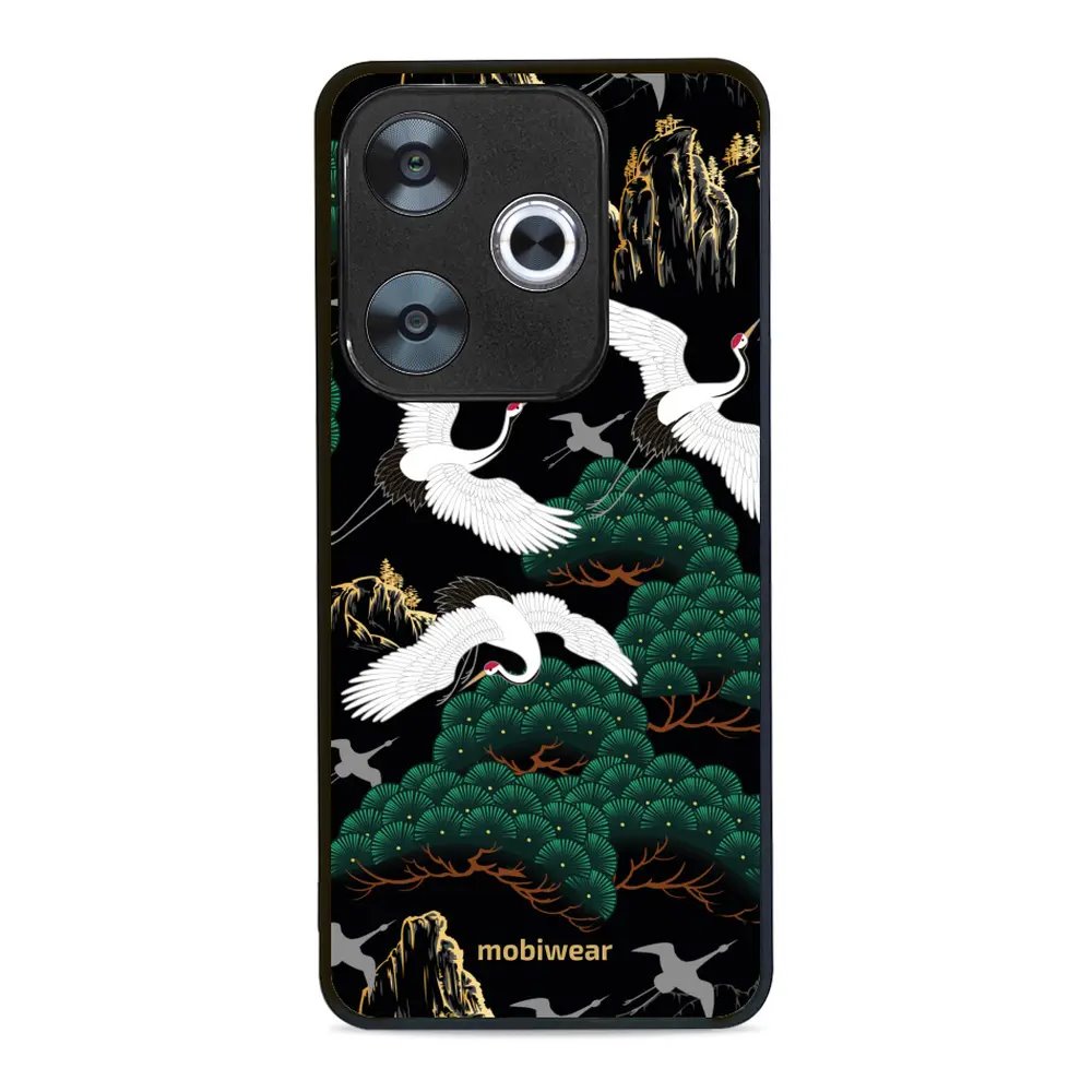 Lesklý kryt Mobiwear Glossy - Xiaomi Poco F6 5G - G042G - Jeřábi