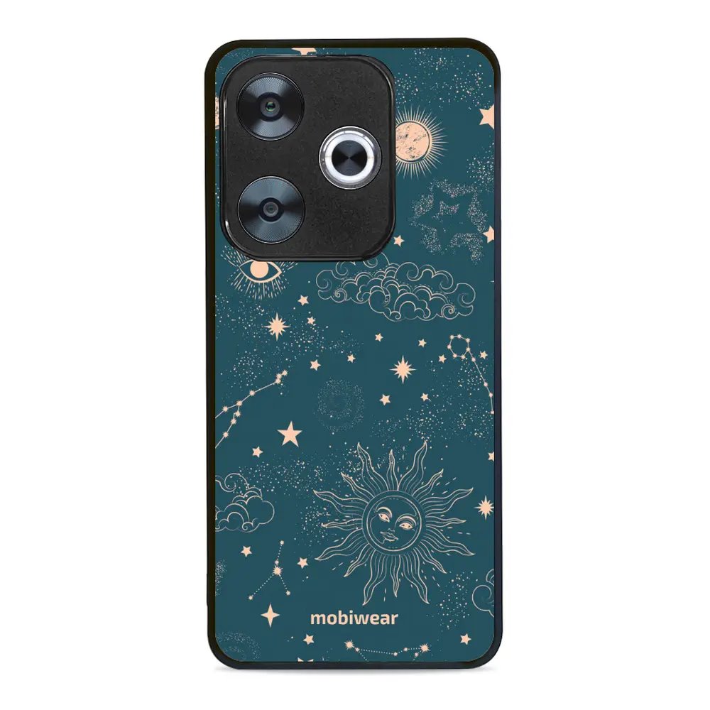 Lesklý kryt Mobiwear Glossy - Xiaomi Poco F6 5G - G047G - Magický vesmír