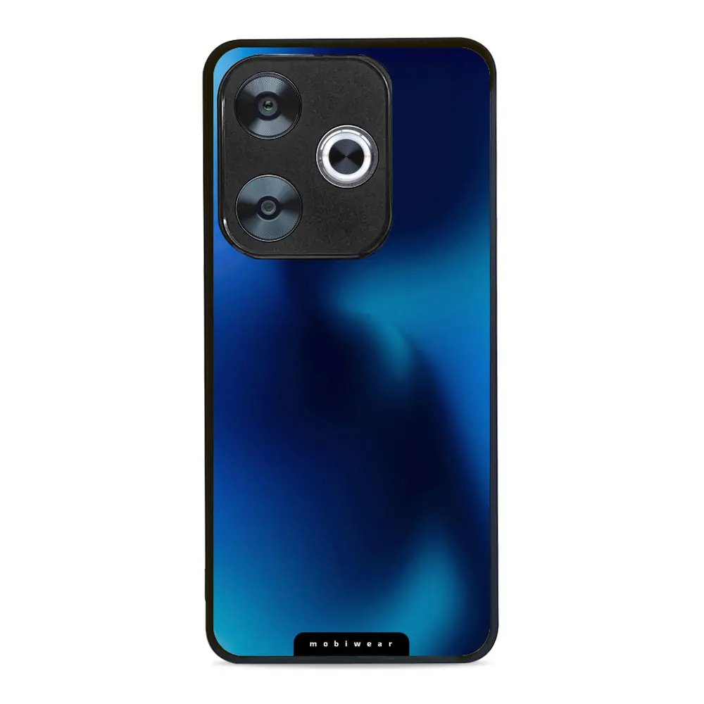 Lesklý kryt Mobiwear Glossy - Xiaomi Poco F6 5G - G068G Modrý odstín