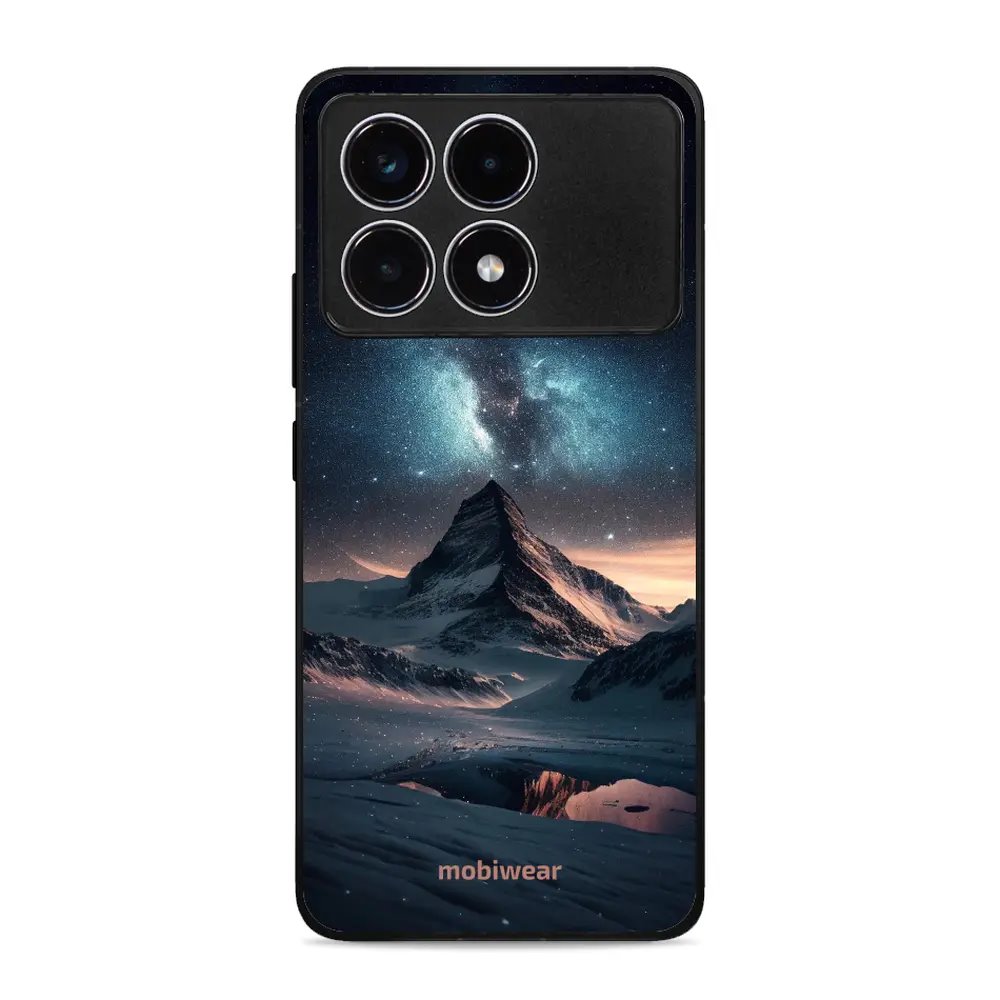 Lesklý kryt Mobiwear Glossy - Xiaomi Poco F6 Pro 5G - G006G Hora s hvězdnou oblohou