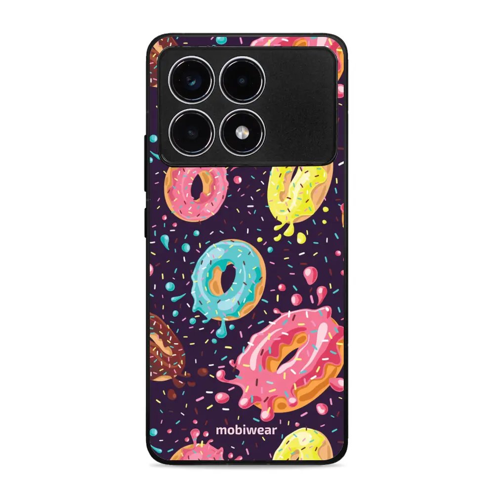 Lesklý kryt Mobiwear Glossy - Xiaomi Poco F6 Pro 5G - G046G - Donutky