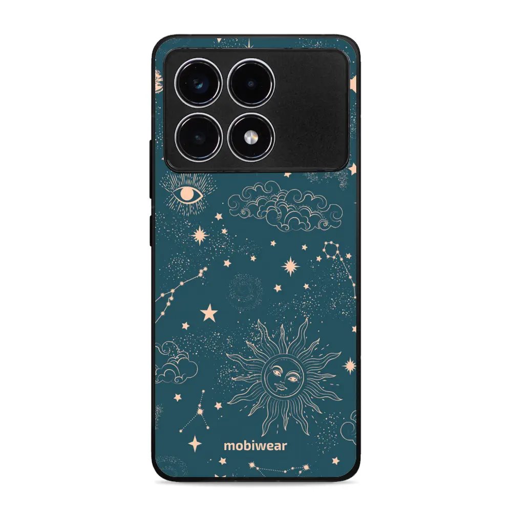 Lesklý kryt Mobiwear Glossy - Xiaomi Poco F6 Pro 5G - G047G - Magický vesmír