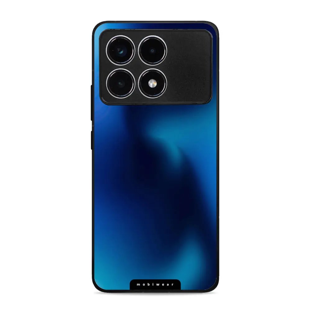 Lesklý kryt Mobiwear Glossy - Xiaomi Poco F6 Pro 5G - G068G Modrý odstín