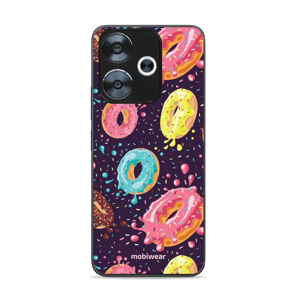 Lesklý kryt Mobiwear Glossy - Xiaomi Redmi 13 - G046G - Donutky