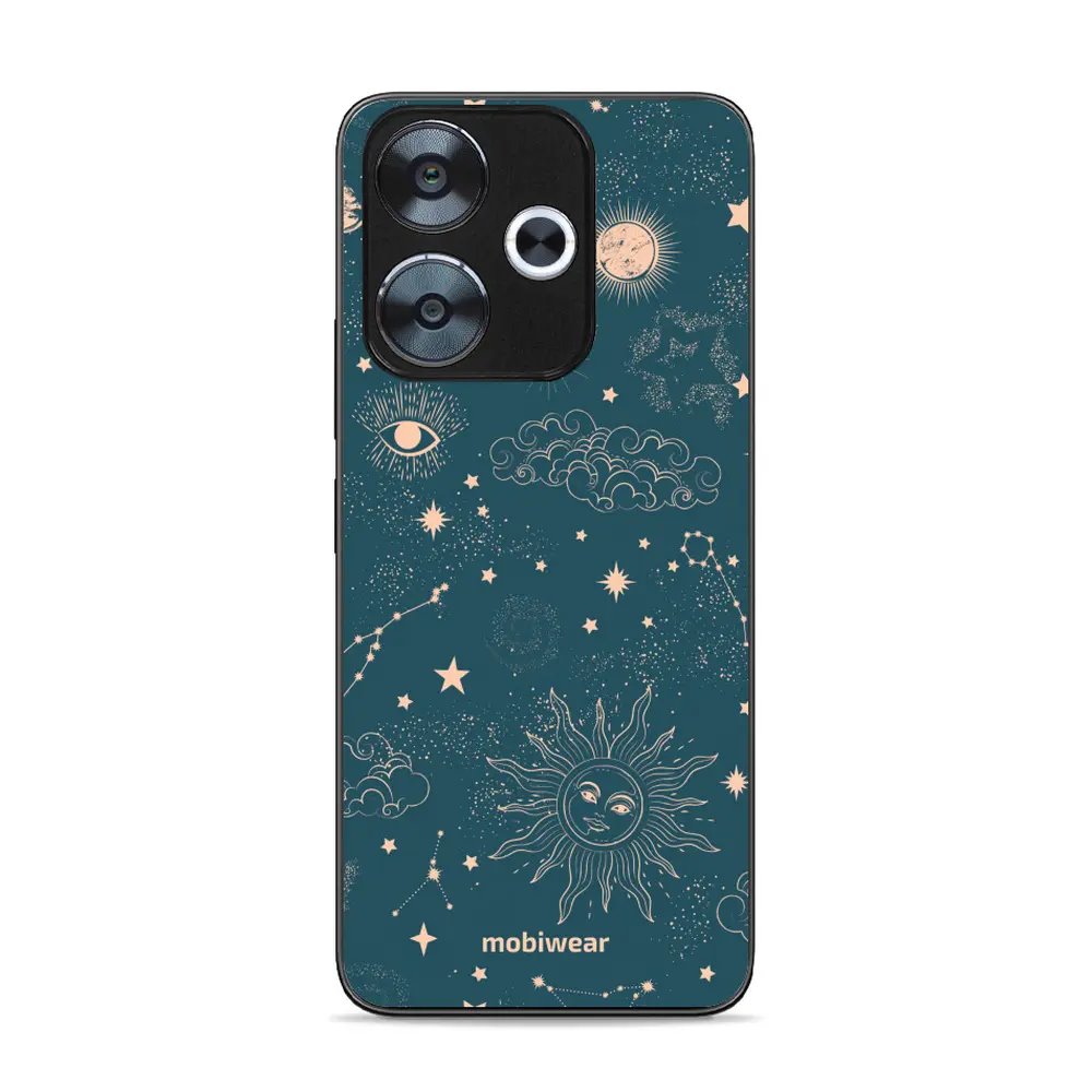 Lesklý kryt Mobiwear Glossy - Xiaomi Redmi 13 - G047G - Magický vesmír