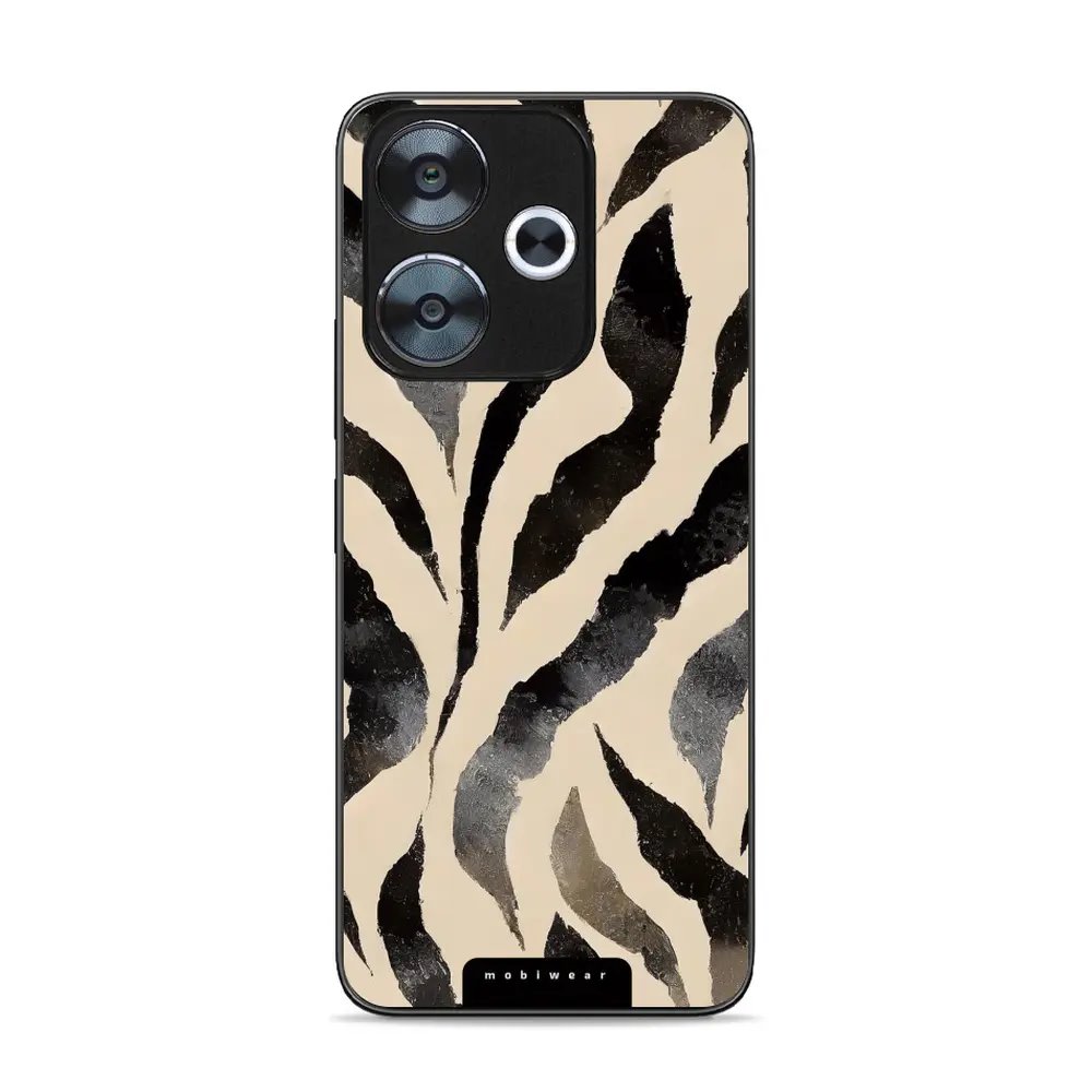 Lesklý kryt Mobiwear Glossy - Xiaomi Redmi 13 - GA53G Zebří