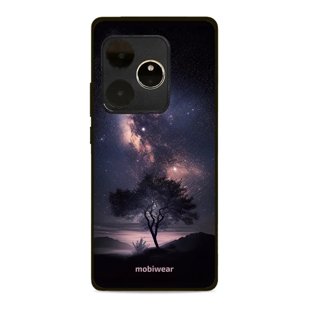 Lesklý kryt Mobiwear Glossy - Realme GT 6 5G - G005G Strom s galaxií