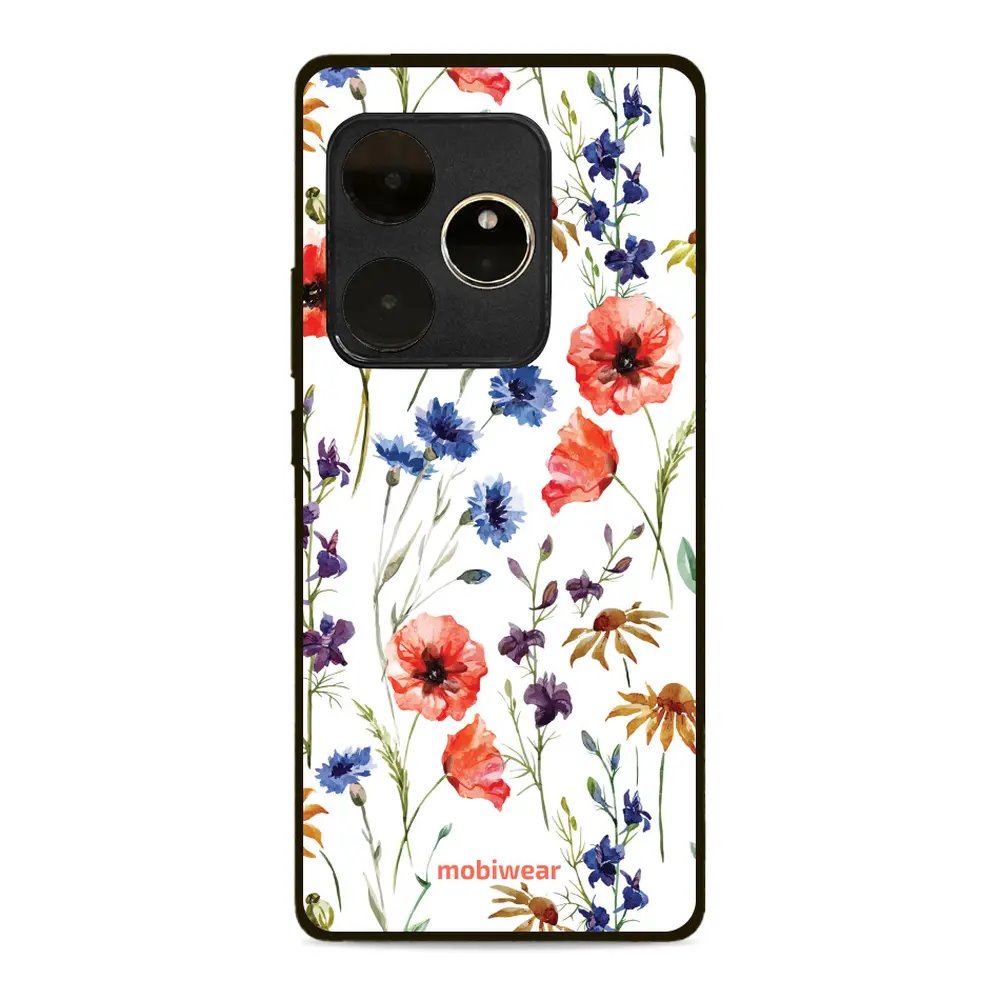 Lesklý kryt Mobiwear Glossy - Realme GT 6 5G - G032G - Luční kvítí
