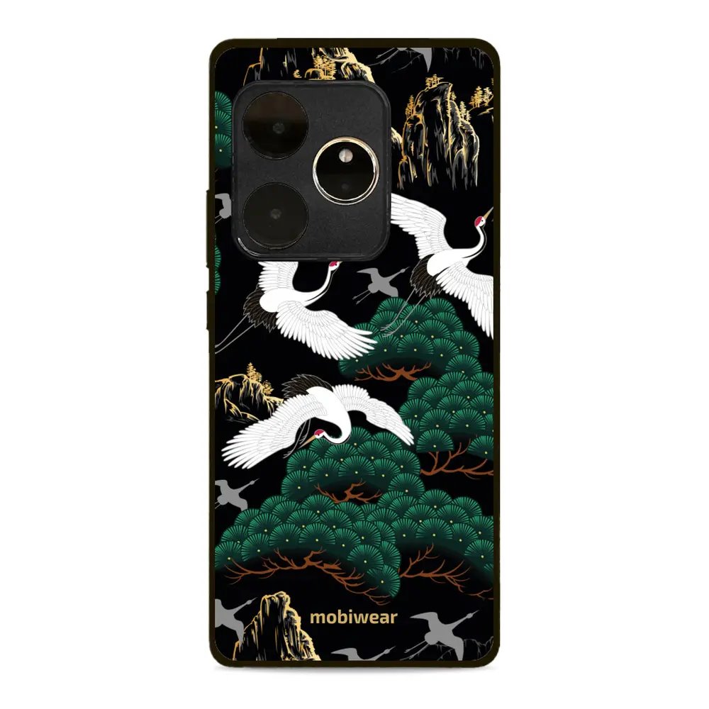 Lesklý kryt Mobiwear Glossy - Realme GT 6 5G - G042G - Jeřábi