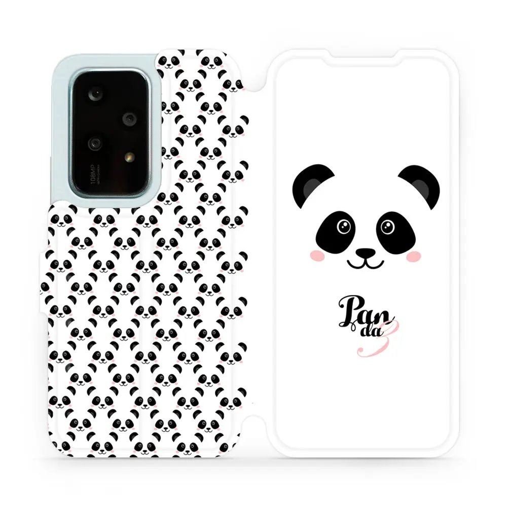 Flipové pouzdro Mobiwear - Honor 200 Lite - M030P Panda Amálka