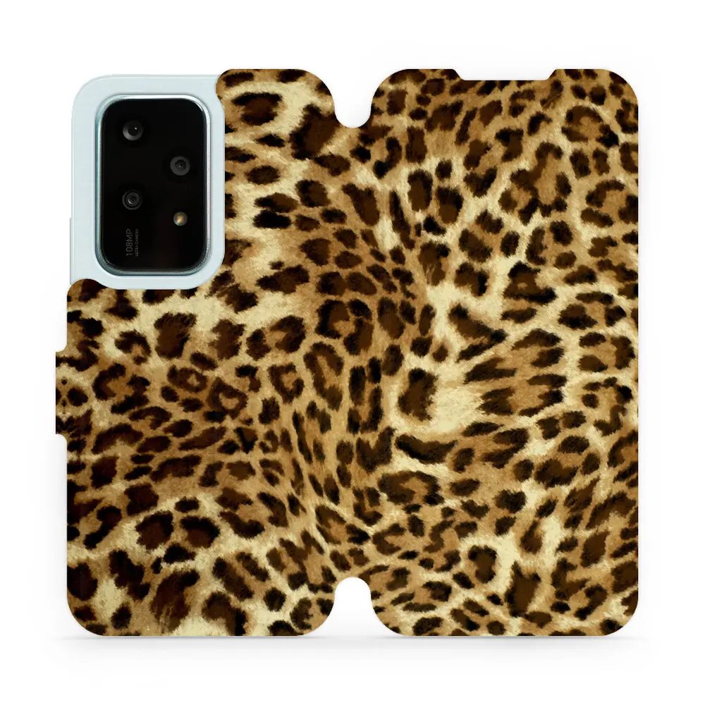 Flipové pouzdro Mobiwear - Honor 200 Lite - VA33P Leopardí vzor