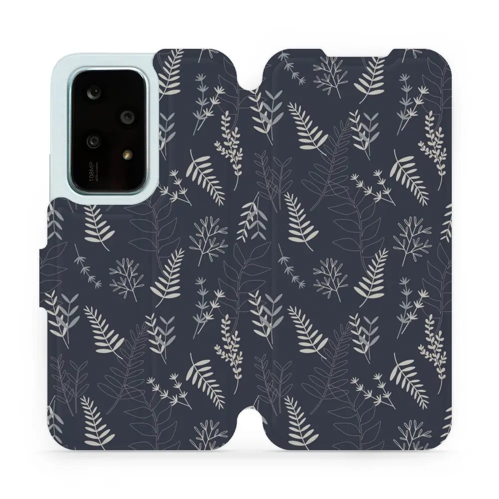 Flipové pouzdro Mobiwear - Honor 200 Lite - VP15S Kapradiny