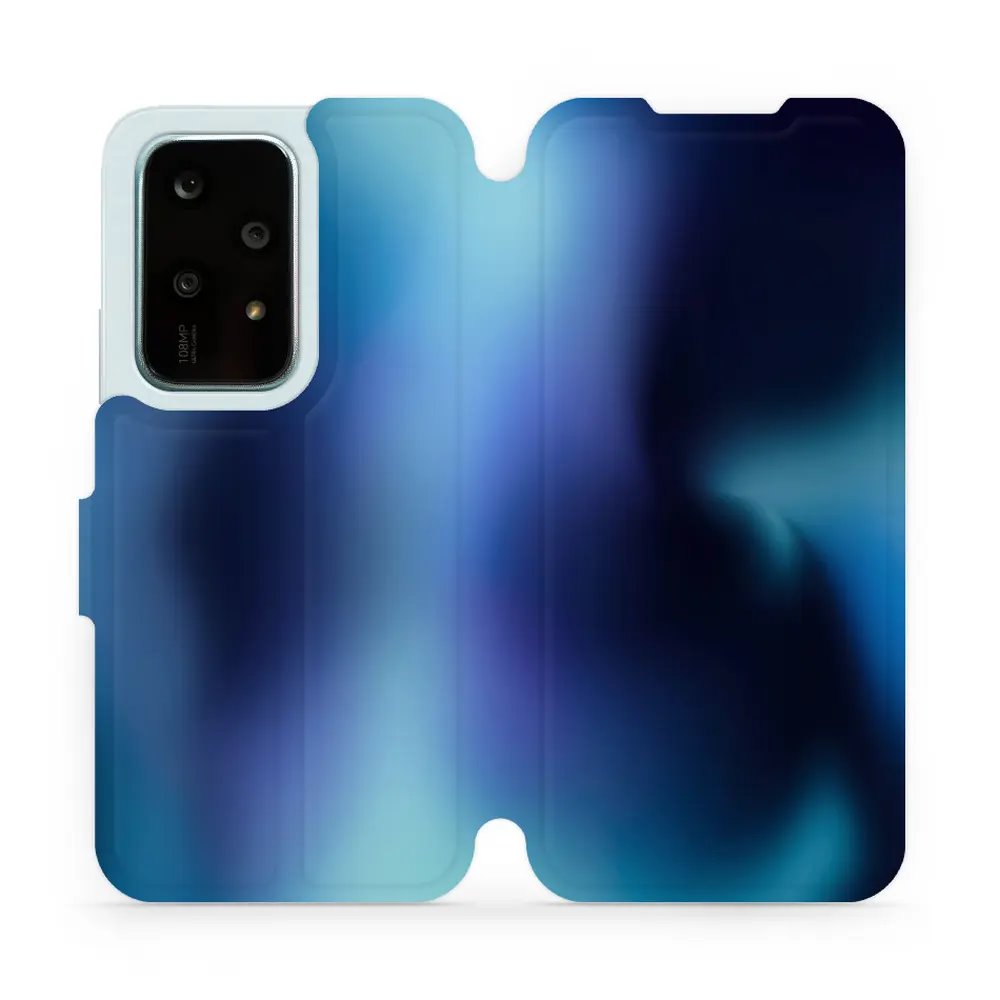 Flipové pouzdro Mobiwear - Honor 200 Lite - VP68S Modrý odstín
