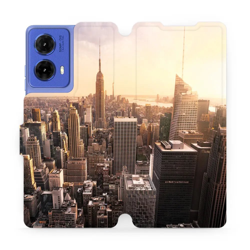 Flipové pouzdro Mobiwear - Motorola Moto G85 5G - M138P New York